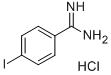 4-IODO-BENZAMIDINE HYDROCHLORIDE分子式结构图