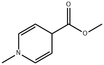 4-Pyridinecarboxylicacid,1,4-dihydro-1-methyl-,methylester(9CI)分子式结构图