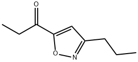 1-Propanone,1-(3-propyl-5-isoxazolyl)-(9CI)分子式结构图