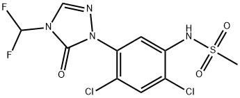 Desmethyl Sulfentrazone分子式结构图