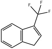 3-(Trifluoromethyl)-1H-indene分子式结构图