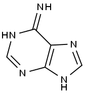 6H-Purin-6-imine, 1,9-dihydro-, (E)- (9CI)分子式结构图