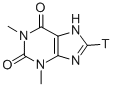 THEOPHYLLINE, [8-3H]分子式结构图