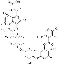 O-demethylchlorothricin分子式结构图