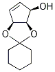 (1S,2S,3R)-1,2,3-Trihydroxy-4-cyclopropene 2,3-Cyclohexyl Ketal分子式结构图