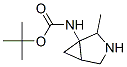 Carbamic acid, (2-methyl-3-azabicyclo[3.1.0]hex-1-yl)-, 1,1-dimethylethyl ester,分子式结构图