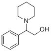 2-苯基-2-(哌啶-1-基)乙醇分子式结构图