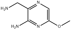 Pyrazinemethanamine,  3-amino-5-methoxy-  (9CI)分子式结构图