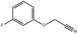 3-氟苯氧基乙腈分子式结构图