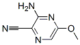 Pyrazinecarbonitrile, 3-amino-5-methoxy- (9CI)分子式结构图