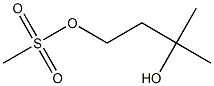 3-羟基-3-甲基丁基甲磺酸酯分子式结构图
