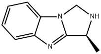 1H-Imidazo[1,5-a]benzimidazole,2,3-dihydro-3-methyl-,(S)-(9CI)分子式结构图