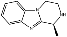 Pyrazino[1,2-a]benzimidazole, 1,2,3,4-tetrahydro-1-methyl-, (S)- (9CI)分子式结构图