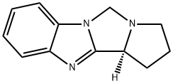 5H-Pyrrolo[1,2:3,4]imidazo[1,5-a]benzimidazole,1,2,3,11b-tetrahydro-,(S)-(9CI)分子式结构图