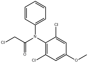 2-Chloro-N-(2,6-dichloro-4-Methoxyphenyl)-N-phenylacetaMide分子式结构图