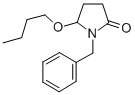 (+-)-5-Butoxy-1-(phenylmethyl)-2-pyrrolidinone分子式结构图