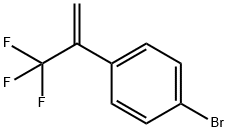 Benzene, 1-bromo-4-[1-(trifluoromethyl)ethenyl]-分子式结构图