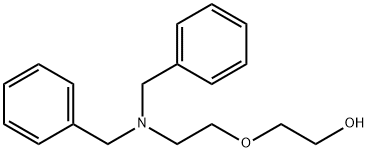 2-(2-苄基)二甘醇胺分子式结构图