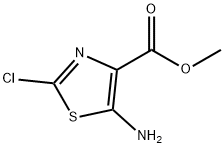 5-氨基-2-氯-4-噻唑羧酸甲酯分子式结构图