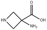 3-氨基氮杂环丁烷-3-羧酸分子式结构图