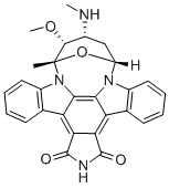 7-oxostaurosporine分子式结构图