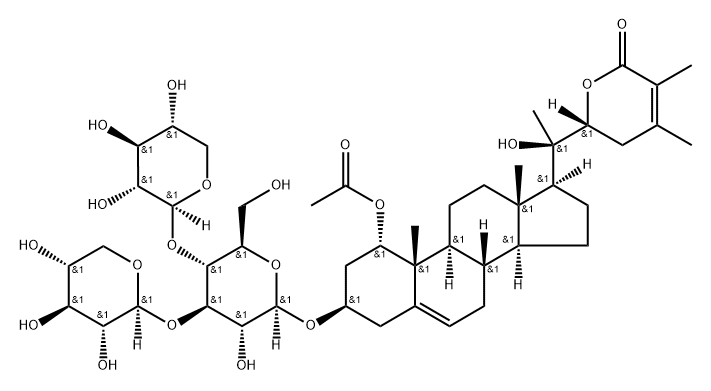 DUNAWITHANIN C分子式结构图