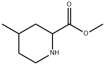 4-甲基哌啶-2-羧酸甲酯分子式结构图