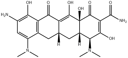 替加环素代谢物M6分子式结构图