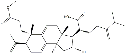 茯苓酸A-3-甲酯分子式结构图
