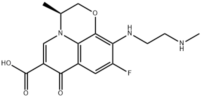 左氧氟沙星USP杂质B分子式结构图