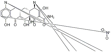 9-硝基米诺环素硫酸盐盐分子式结构图