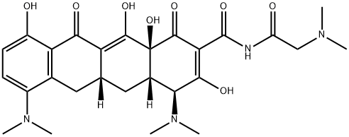 N,N-dimethylglycylamidominocycline分子式结构图