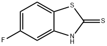 5-氟-2-巯基苯并噻唑分子式结构图