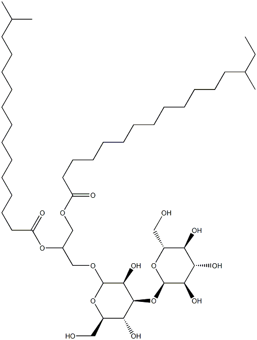 BF-7 diglycosyl diacylglycerol分子式结构图