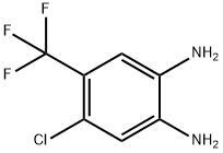 2-氯-4,5-二氨基三氟甲基苯分子式结构图