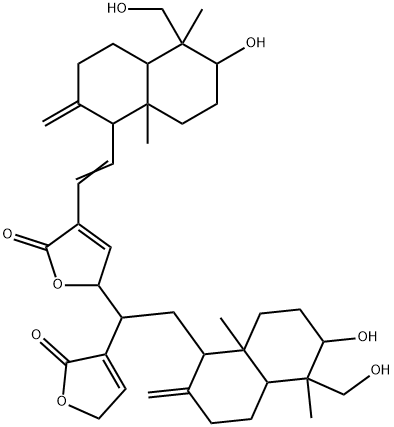 双穿心莲内酯 C分子式结构图