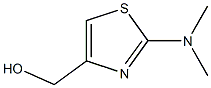 (2-(DIMETHYLAMINO)THIAZOL-4-YL)METHANOL分子式结构图