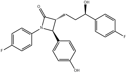 依折麦布(3R)-异构体分子式结构图