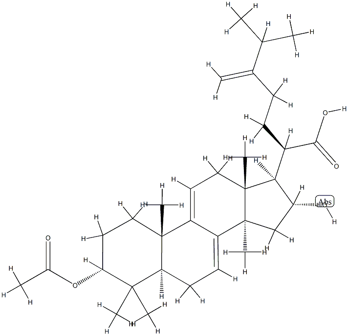 3-表去氢茯苓酸分子式结构图