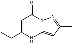 5-乙基-2-甲基吡唑并[1,5-A]嘧啶-7(4H)-酮分子式结构图