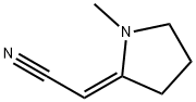 Acetonitrile, (1-methyl-2-pyrrolidinylidene)-, (Z)- (9CI)分子式结构图