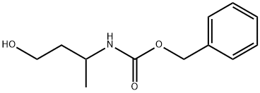 (4-羟基丁-2-基)氨基甲酸苄酯分子式结构图