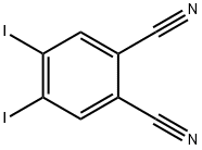 4,5-二碘邻苯二甲腈分子式结构图