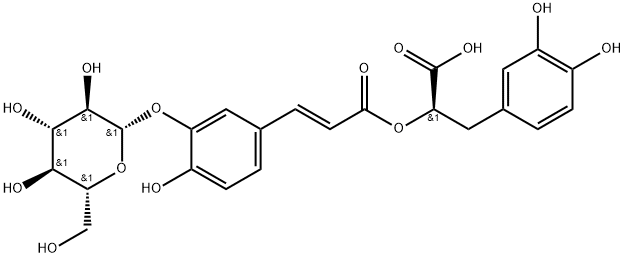 异迷迭香酸苷分子式结构图