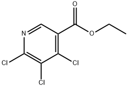 4,5,6-三氯烟酸乙酯分子式结构图