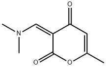 3-[(DIMETHYLAMINO)METHYLENE]-6-METHYL-2H-PYRAN-2,4(3H)-DIONE分子式结构图