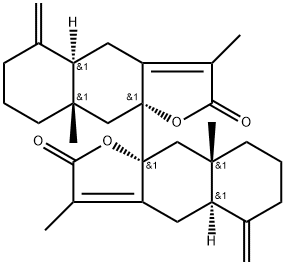 双白术内酯分子式结构图