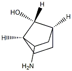 Bicyclo[2.2.1]heptan-7-ol, 2-amino-, (1R,4S,7R)-rel-[partial]- (9CI)分子式结构图