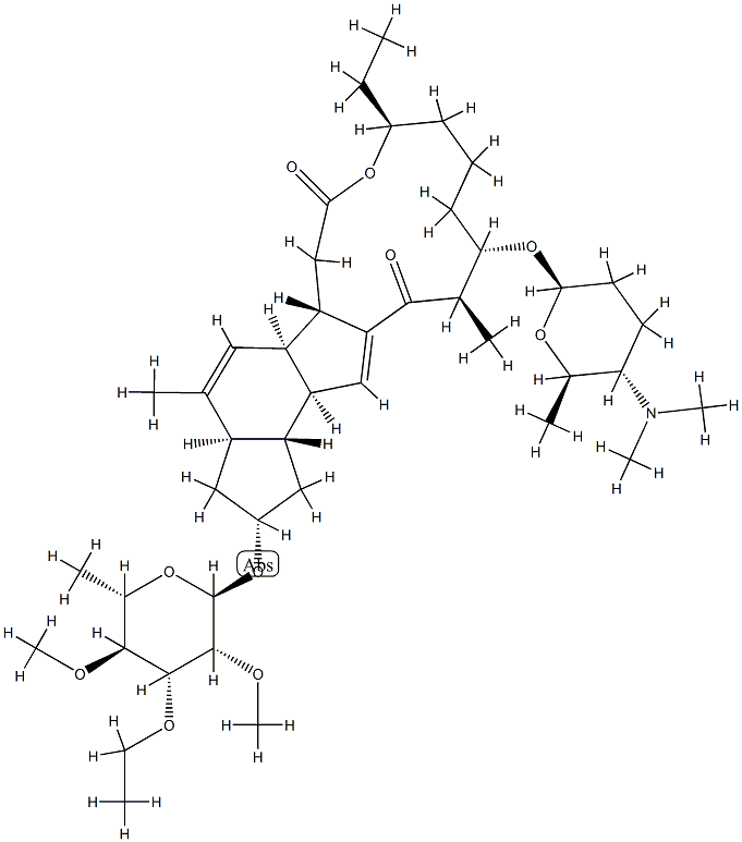 乙基多杀菌素 L(XDE-175-L)分子式结构图