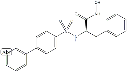 MMP-2/MMP-9 INHIBITOR II;MATRIX METALLOPROTEINASE-2/MATRIX METALLOPROTEINASE-9 INHIBITOR II分子式结构图